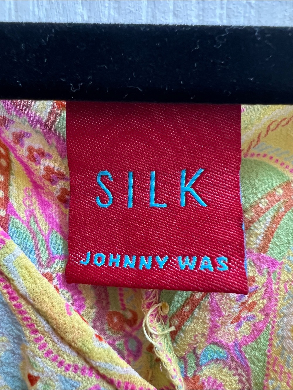 Johnny Was 100% Silk Paisley Medallion High Low Maxi Dress Boho Festival Resort - Picture 3 of 4